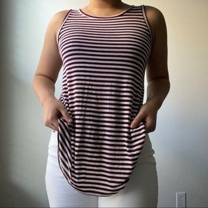 striped tank top